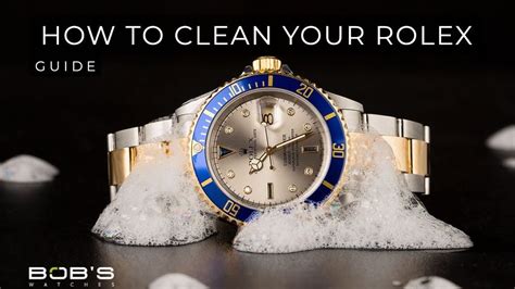 how to clean rolex crystal|how to adjust Rolex time.